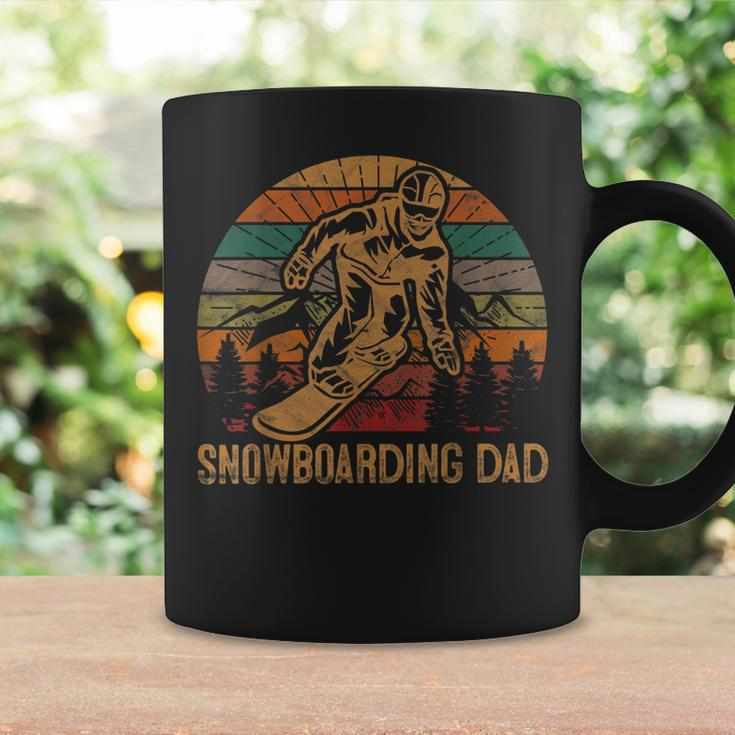 Mens Snowboarding Dad Sunset Snowboard Gift Winter Snowboarder Coffee Mug Gifts ideas