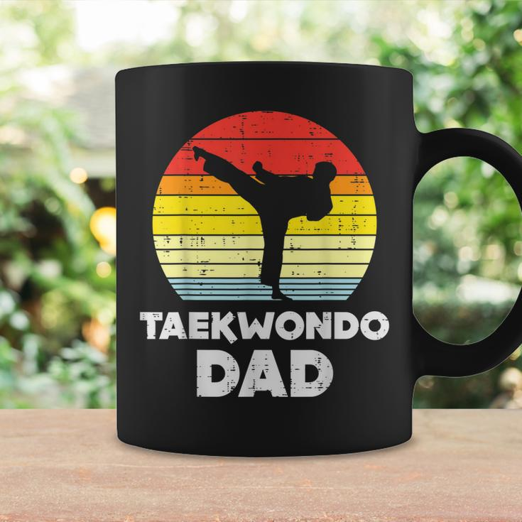Mens Taekwondo Dad Sunset Retro Korean Martial Arts Men Gift Coffee Mug Gifts ideas