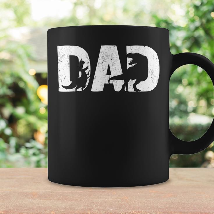 Mens Trex Dad Dinosaur Lover Cool Vintage Mens Fathers Day V2 Coffee Mug Gifts ideas
