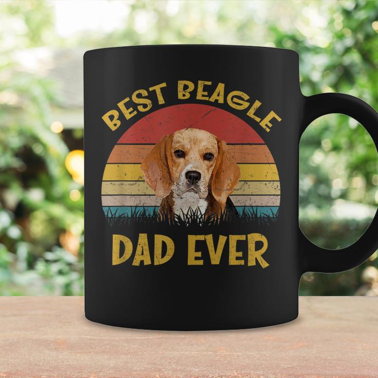 Mens Vintage Beagle Dad Gift Best Beagle Dad Ever Funny Beagle Coffee Mug Gifts ideas