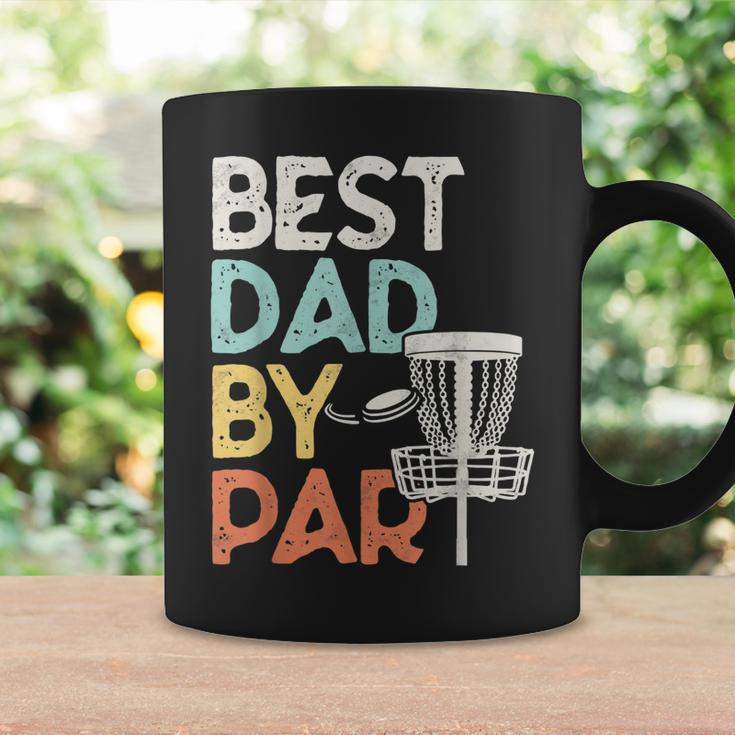 Mens Vintage Funny Best Dad By Par - Disk Golf Dad Coffee Mug Gifts ideas