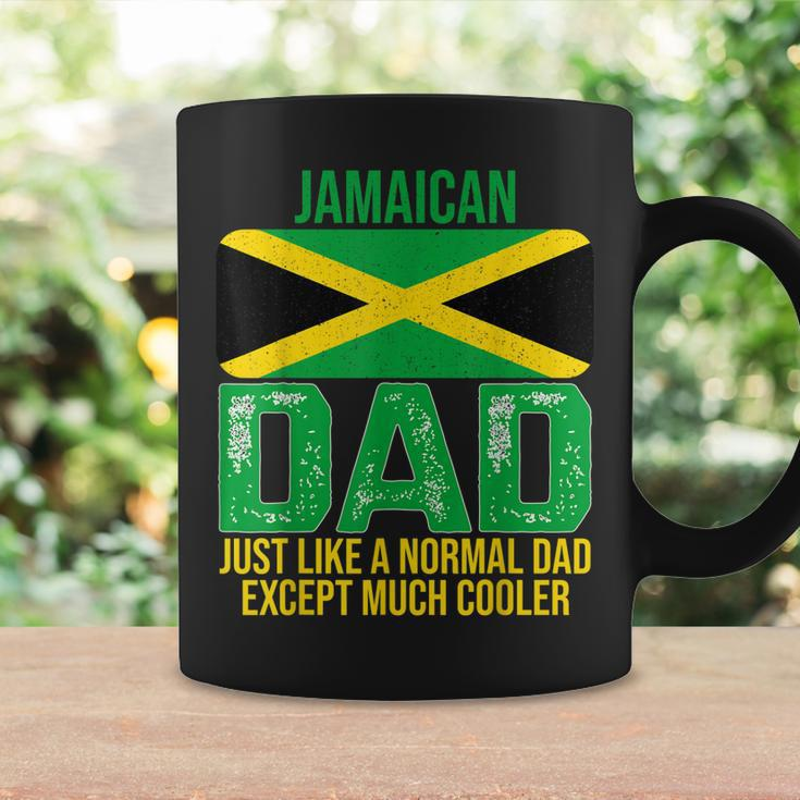 Mens Vintage Jamaican Dad Jamaica Flag Design For Fathers Day Coffee Mug Gifts ideas