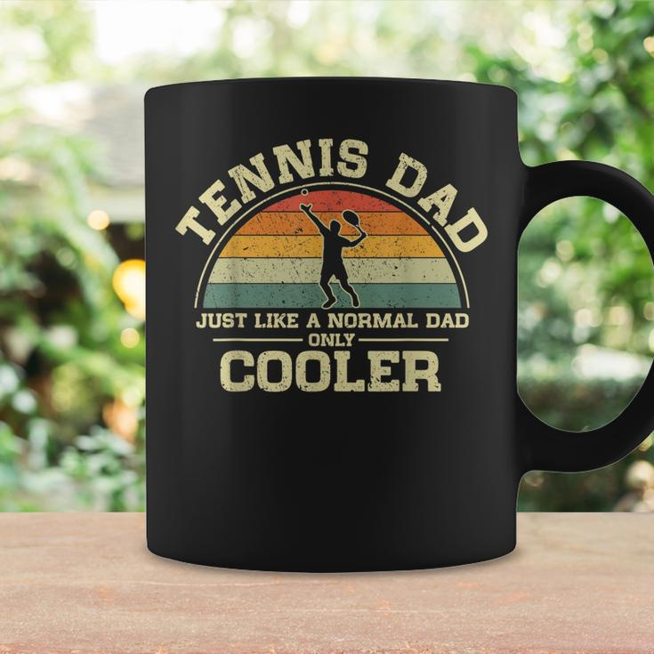 Mens Vintage Tennis Dad Just Like A Normal Dad Only Cooler Coffee Mug Gifts ideas