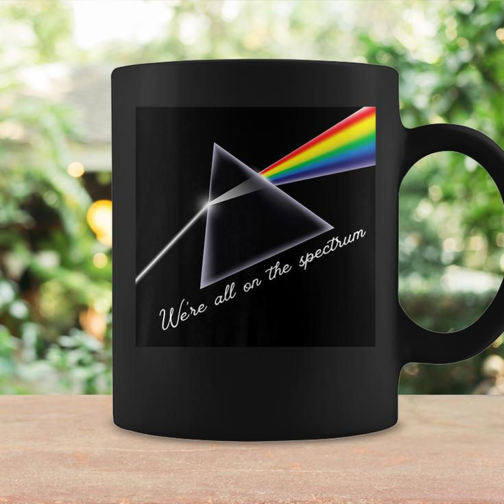 Mens We Are All On The Spectrum Autism Mom Life Autism Dad Life Coffee Mug Gifts ideas