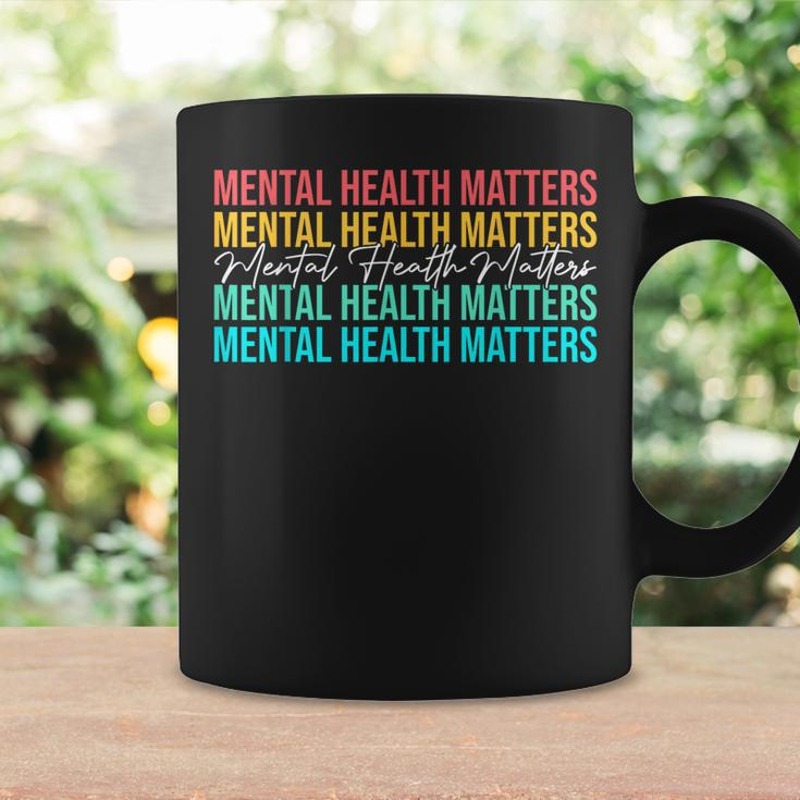 Mental Health Matters Awareness Month Mental Health Coffee Mug Gifts ideas
