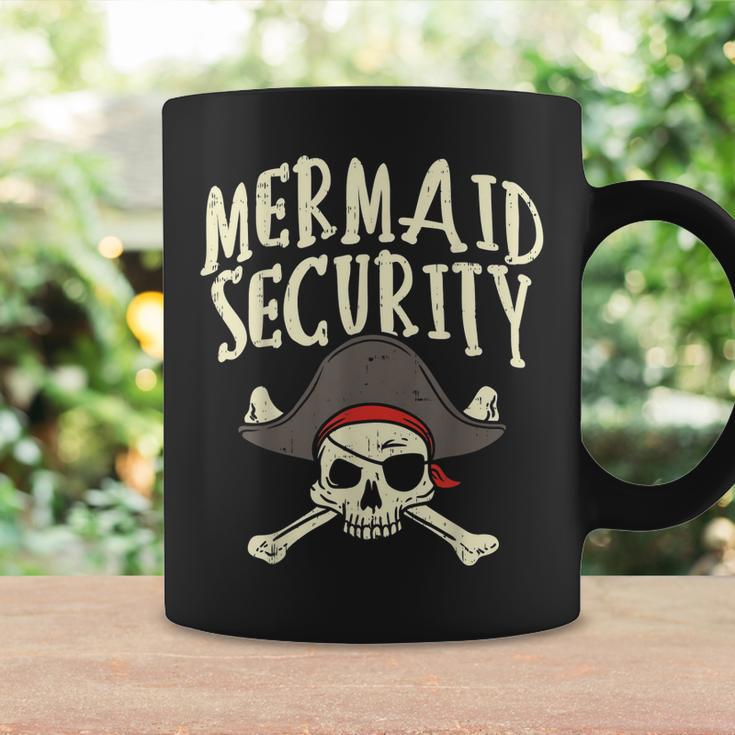 Mermaid Security Pirate Matching Family Party Dad Brother Coffee Mug Gifts ideas