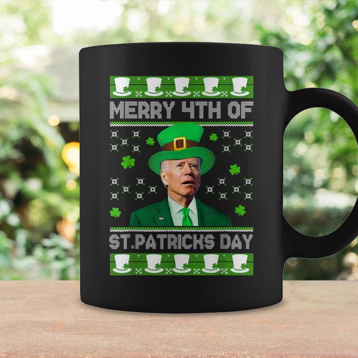 Merry 4Th Of St Patricks Day Joe Biden Leprechaun Hat Clover Coffee Mug Gifts ideas