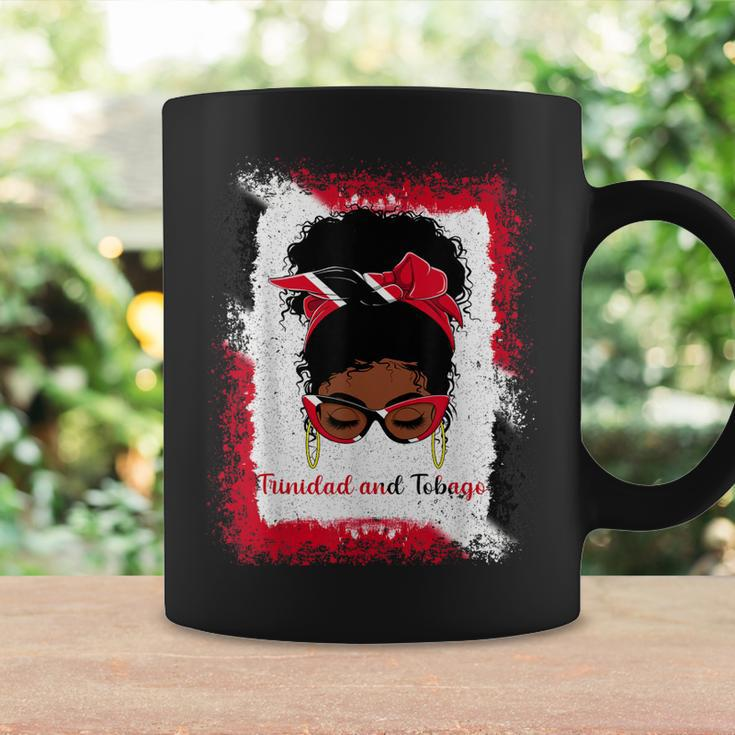 Messy Bun Trinidad And Tobago Flag Womens Woman Girl Coffee Mug Gifts ideas
