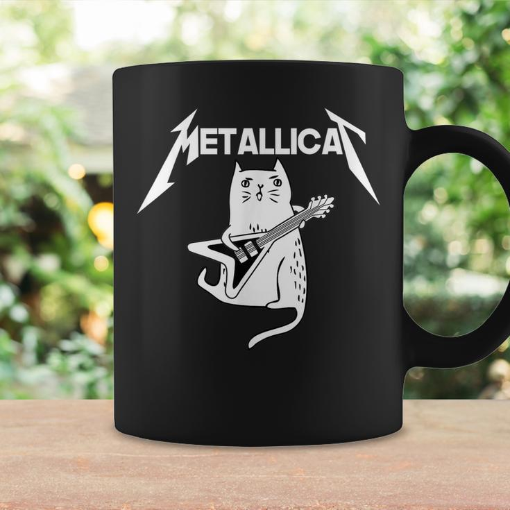 Mettalicat Rock Band Guitar Funny Christmas Gift Coffee Mug Gifts ideas