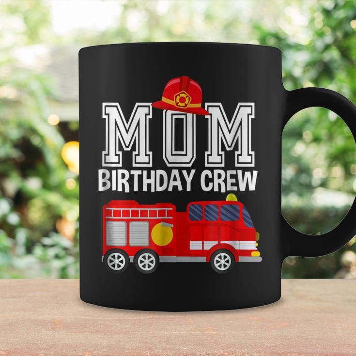 Mom Birthday Crew Fire Truck Fireman Birthday Party Coffee Mug Gifts ideas