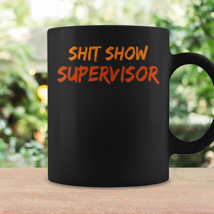 Mom Dad Boss Manager Teacher Present Shit Show Supervisor Coffee Mug Gifts ideas