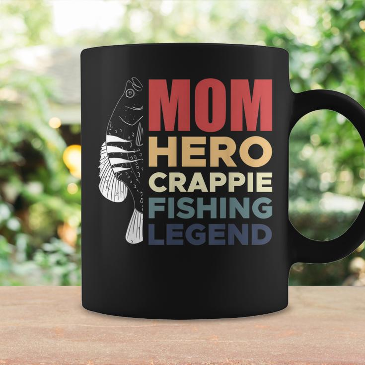 Mom Hero Crappie Fishing Legend Muttertag Tassen Geschenkideen