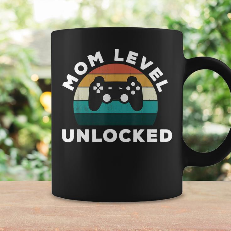 Mom Level Unlocked Game Lover Gamer New Baby Mother Mamma Coffee Mug Gifts ideas