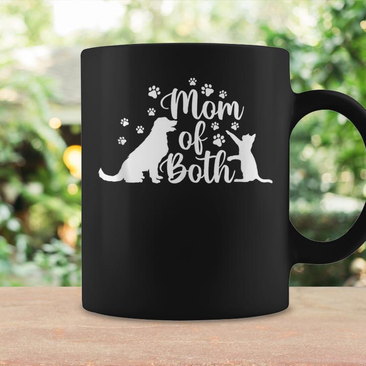 Mom Of Both Cat And Dog Mom Gift Crazy Cat Lady Dog Lover Coffee Mug Gifts ideas