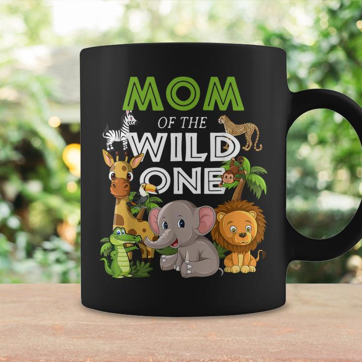 Mom Of The Wild One Zoo Birthday Safari Jungle Animal Coffee Mug Gifts ideas