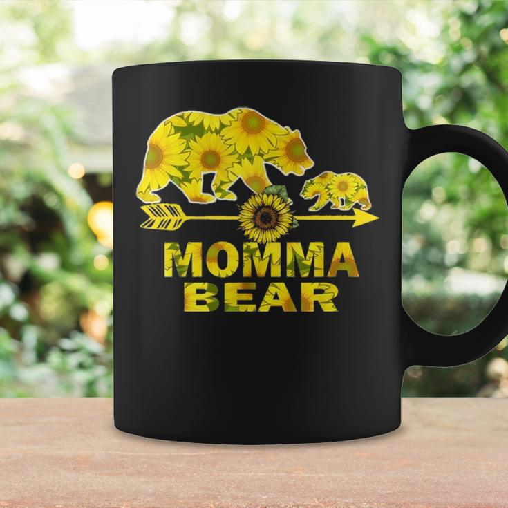 Momma Bear Sunflower Funny Mother Father Gift Coffee Mug Gifts ideas
