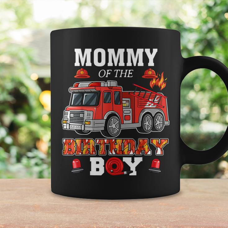 Mommy Of The Birthday Boy Firetruck Firefighter Party Coffee Mug Gifts ideas