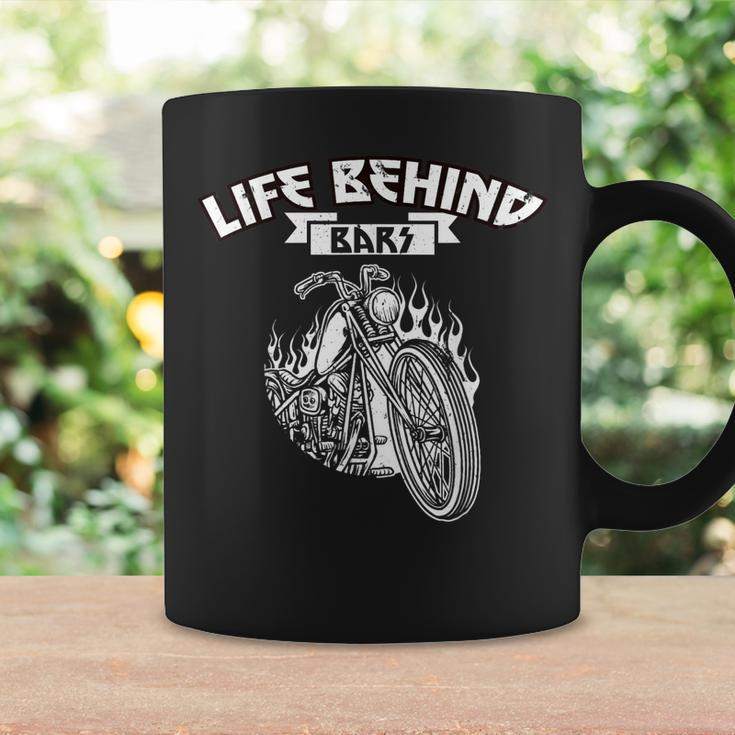 Motorcycle Life Biker Behind Bars Coffee Mug Gifts ideas