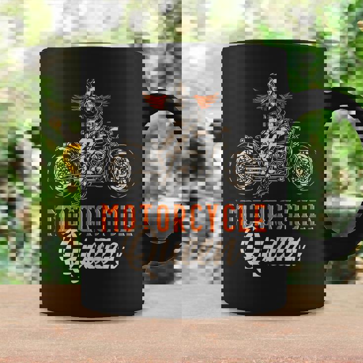 Motorcycle Queen Biker Girl Vintage Motorbike Biker Women Gift For Womens Coffee Mug Gifts ideas