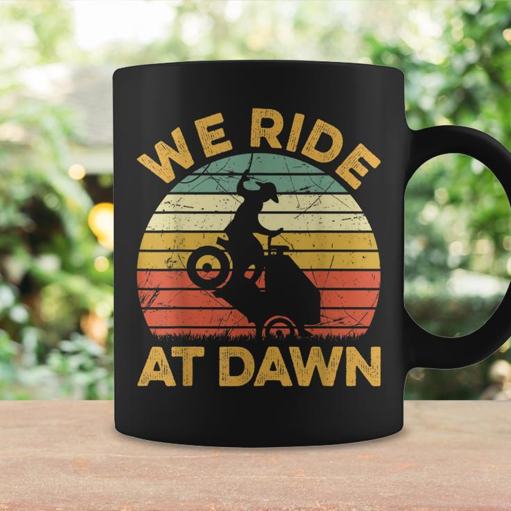 Mowing Grass Cutting Lawn Care Mower We Ride At Dawn Coffee Mug Gifts ideas