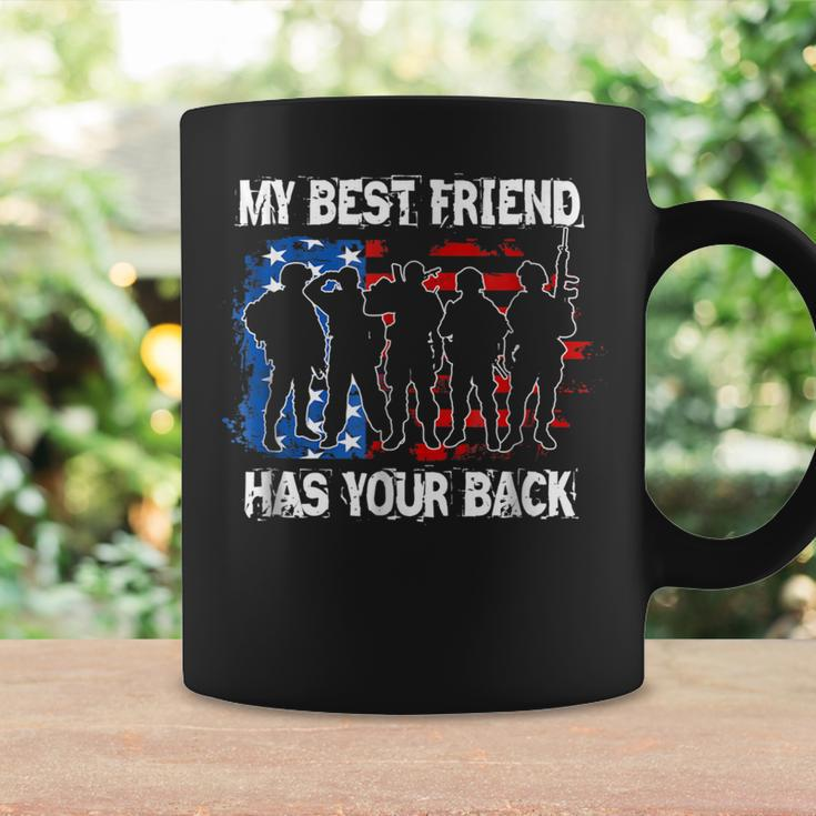 My Best Friend Has Your Back MilitaryCoffee Mug Gifts ideas