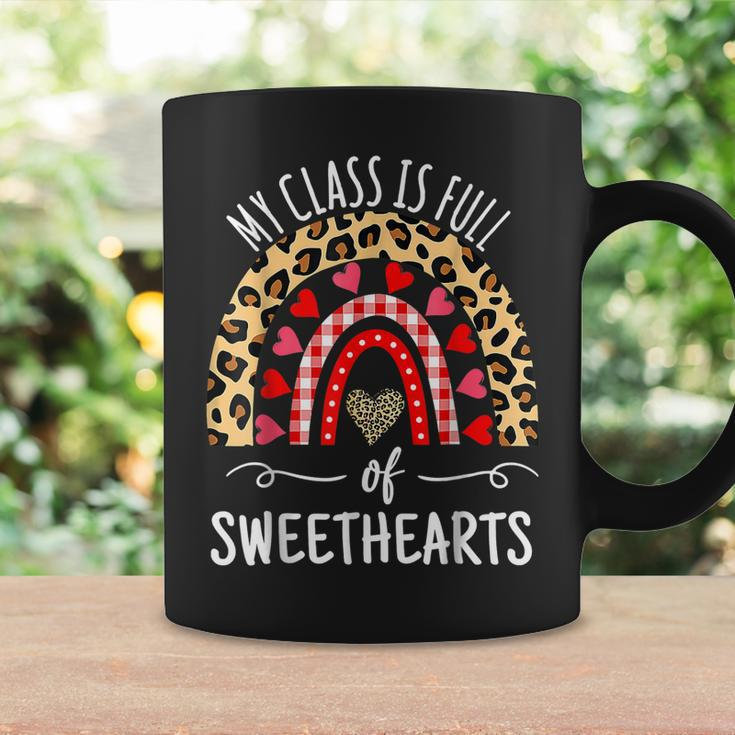 My Class Is Full Of Sweethearts Rainbow Teacher Valentine V11 Coffee Mug Gifts ideas
