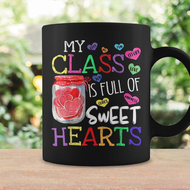 My Class Is Full Of Sweethearts Rainbow Teacher Valentine V6 Coffee Mug Gifts ideas