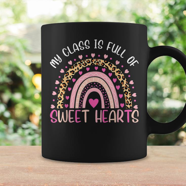 My Class Is Full Of Sweethearts Rainbow Teacher Valentine V7 Coffee Mug Gifts ideas