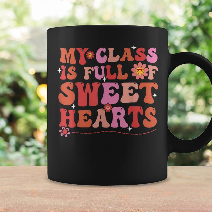 My Class Is Full Of Sweethearts Teacher Valentines Day V3 Coffee Mug Gifts ideas