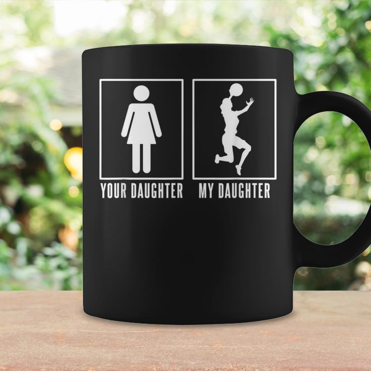 My Daughter Girl Basketball Player Funny My Daughter Dad Mom Coffee Mug Gifts ideas