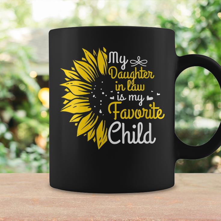 My Daughter In Law Is My Favorite Child Funny Family Humor Gift For Womens Coffee Mug Gifts ideas