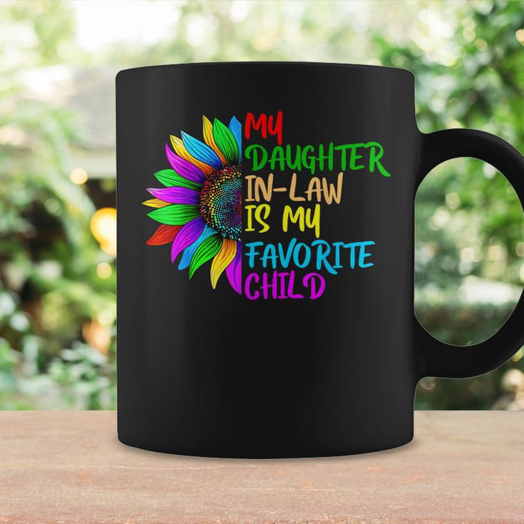 My Daughter In Law Is My Favorite Child Mother Sunflower Coffee Mug Gifts ideas