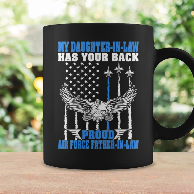 My Daughterinlaw Has Your Back Air Force Fatherinlaw Gift For Mens Coffee Mug Gifts ideas