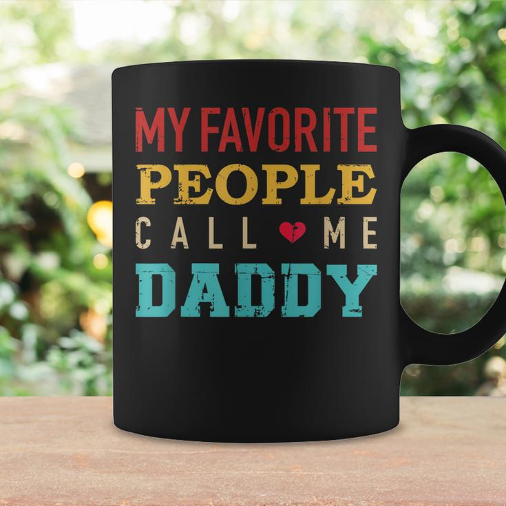 My Favorite People Call Me Dad Vintage Gift For Dad Coffee Mug Gifts ideas