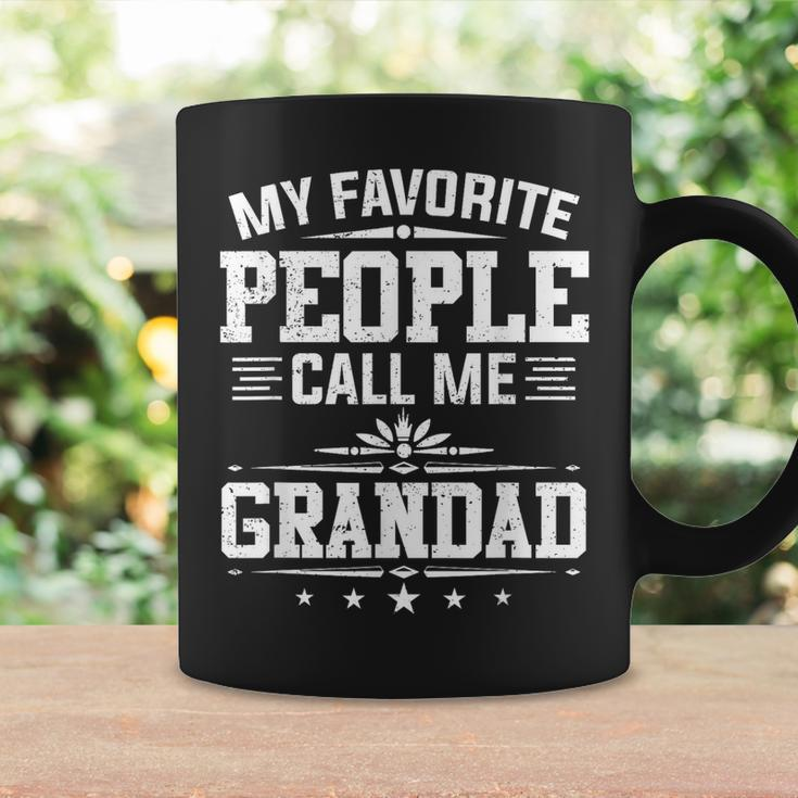 My Favorite People Call Me Grandad Funny Fathers Day Coffee Mug Gifts ideas