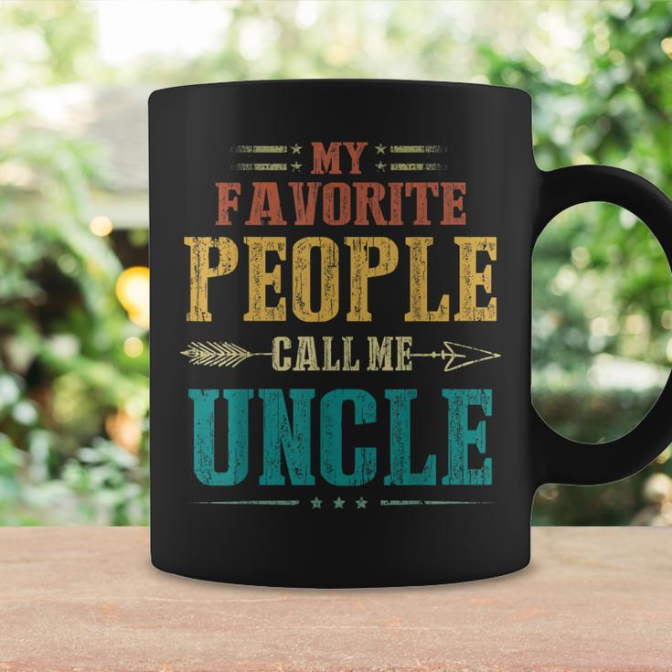 My Favorite People Call Me Uncle Funny Fathers Day Gift For Mens Coffee Mug Gifts ideas
