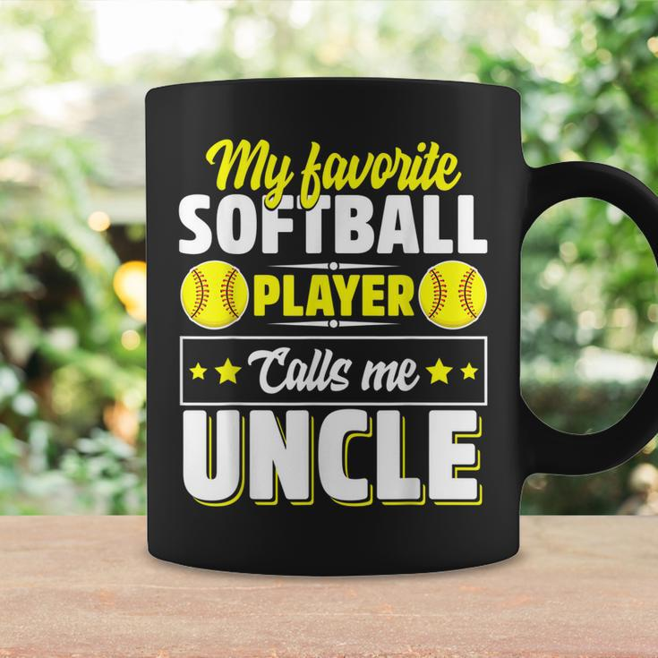 My Favorite Softball Player Calls Me Uncle Cute Coffee Mug Gifts ideas