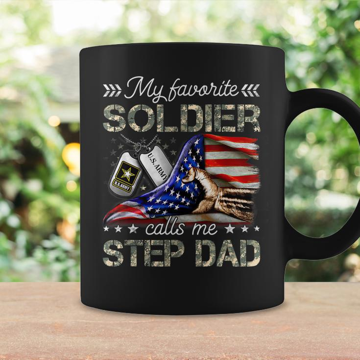 My Favorite Soldier Calls Me Step Dad Army Graduation Coffee Mug Gifts ideas