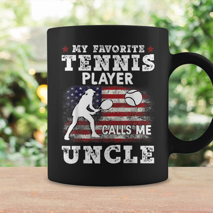 My Favorite Tennis Player Calls Me Uncle Gift For Mens Coffee Mug Gifts ideas