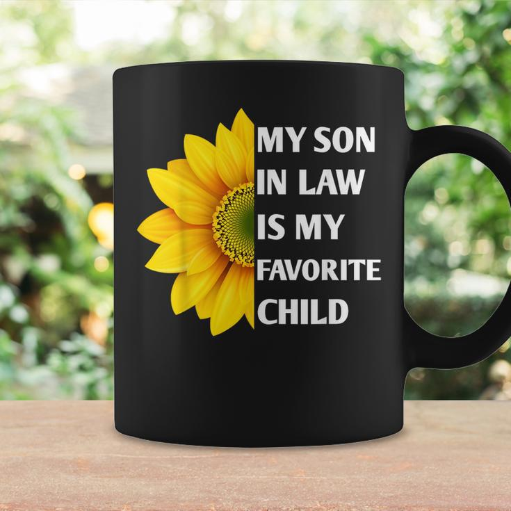 My Son In Law Is My Favorite Child Sunflower Family Matching Coffee Mug Gifts ideas