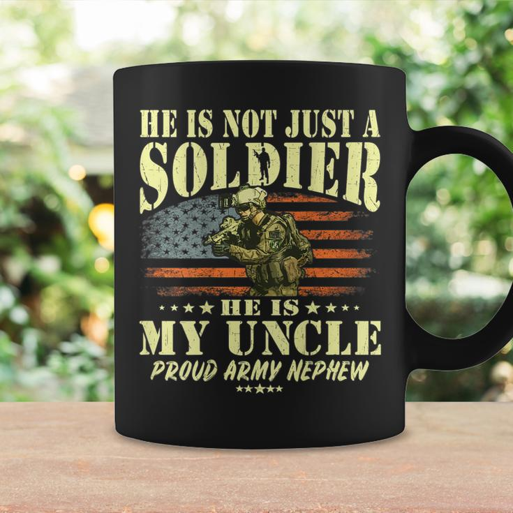 My Uncle Is A Soldier Hero Proud Army Nephew Military Family Coffee Mug Gifts ideas