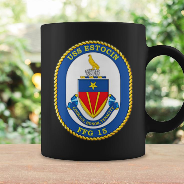 Navy Frigate Ship Ffg 15 Uss Estocin Veteran Patch Coffee Mug Gifts ideas