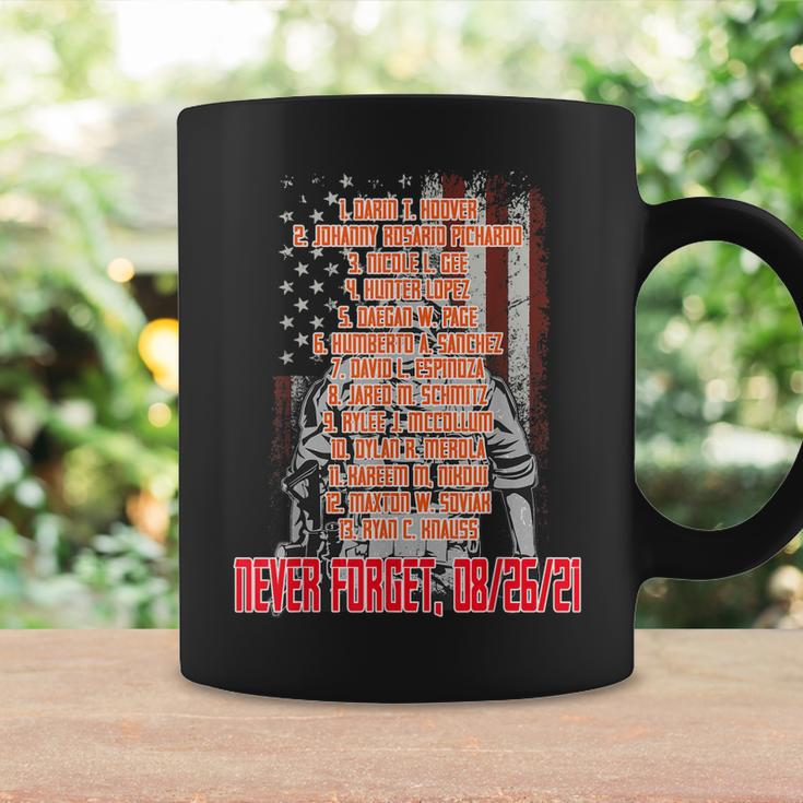 Never Forget Of Fallen Soldiers 13 Heroes Name Coffee Mug Gifts ideas
