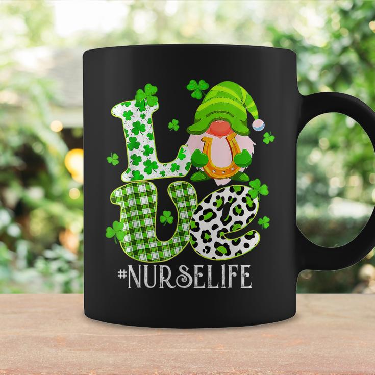Nurse Life St Patricks Day Lucky Nurse Shamrock Love Nurse Coffee Mug Gifts ideas
