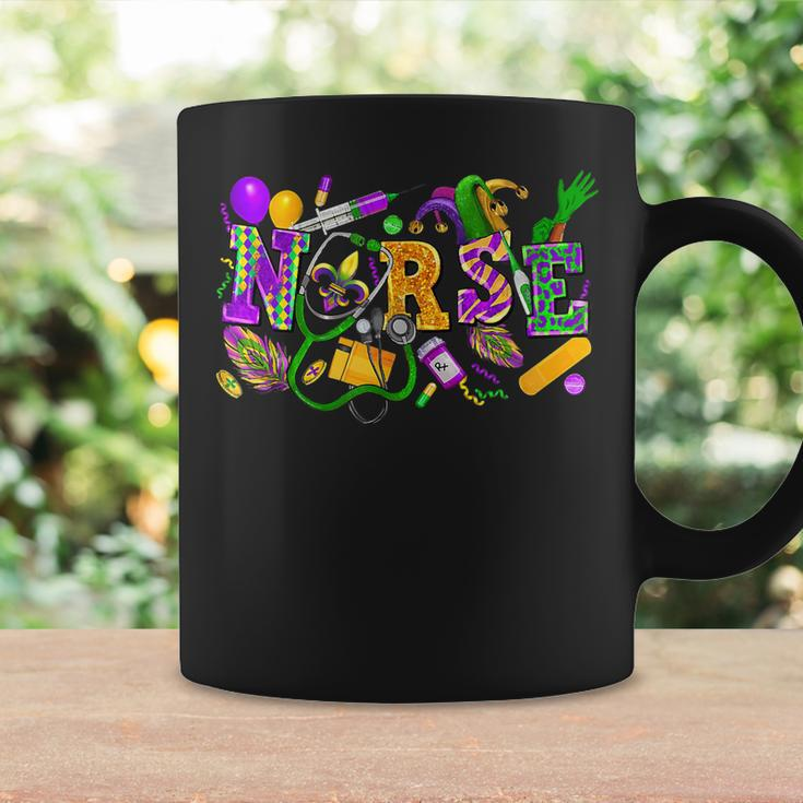 Nurse Mardi Gras Carnival Masquerade Party Nursing Rn Lpn Coffee Mug Gifts ideas
