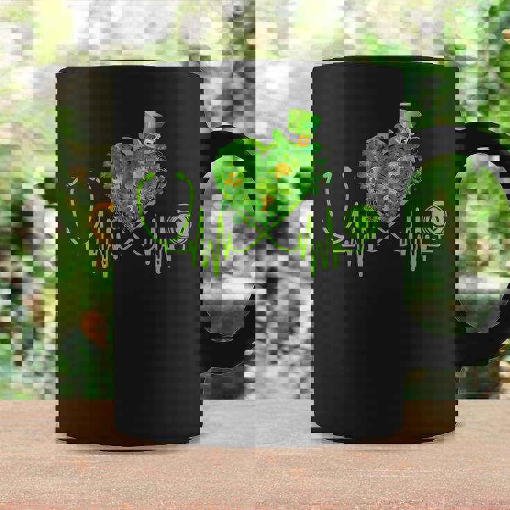 Nurse Stethoscope Irish Shamrock Shirt St Patricks Day Gift Coffee Mug Gifts ideas