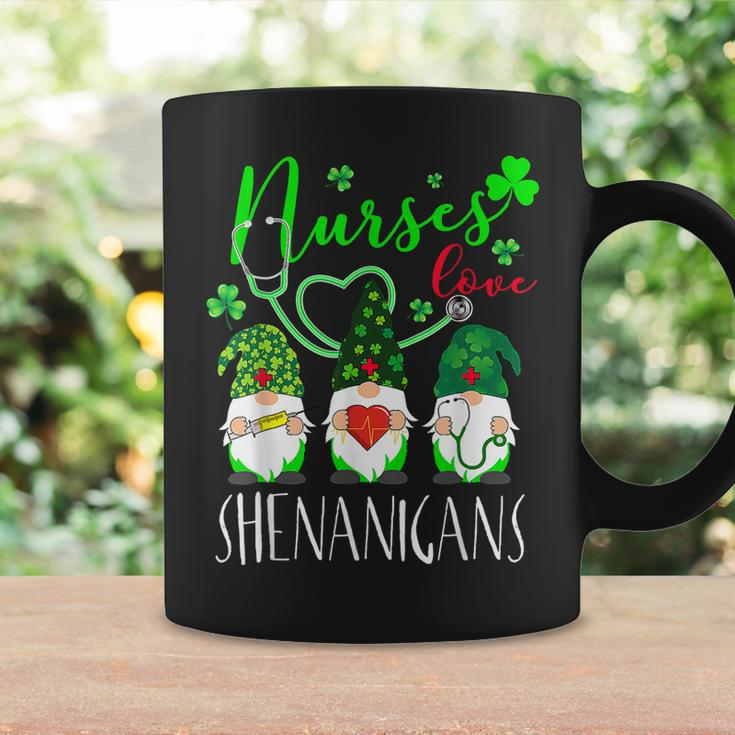 Nurses Love Shenanigans Funny Gnomes Nurse St Patricks Day V11 Coffee Mug Gifts ideas