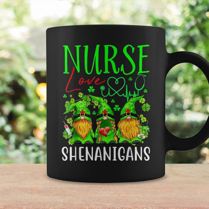 Nurses Love Shenanigans Funny Gnomes Nurse St Patricks Day V3 Coffee Mug Gifts ideas