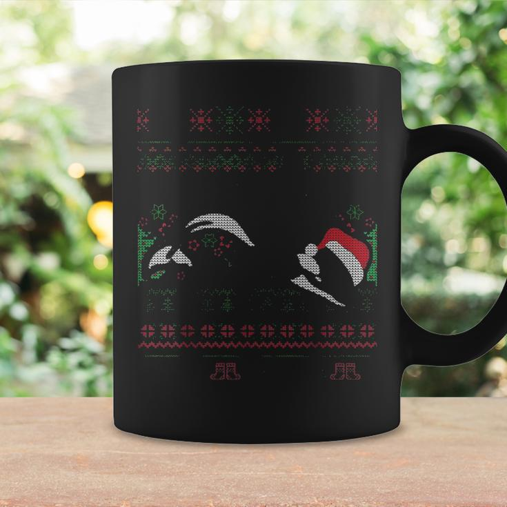 Ocean Santa Marine Orca Whale Ugly Christmas Coffee Mug Gifts ideas