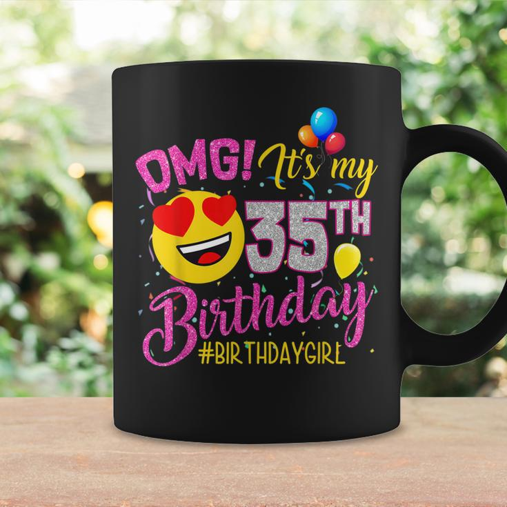 Omg Its My 35Th Birthday Mädchen- Zum 35 Geburtstag Tassen Geschenkideen